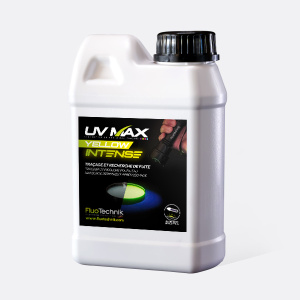 Traceur pour détection de fuite et test d'étanchéité liquide - fluorescent incolore -  UV MAX YELLOW INTENSE