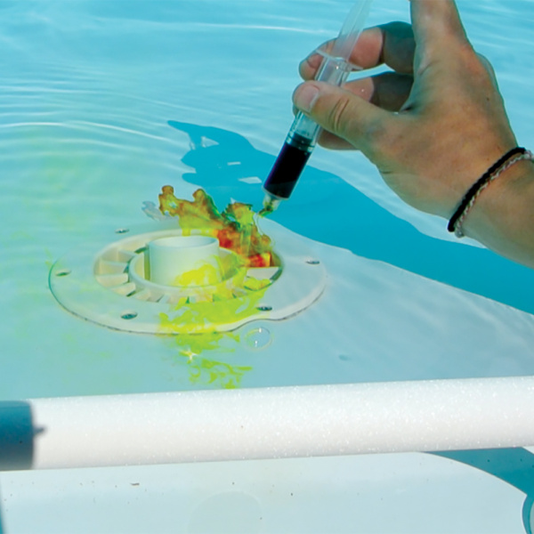 Colorant traceur pour détection de fuite 200 gr - Colorant fuite piscine -  détecteur de fuite liquide (Violet) : : Bricolage