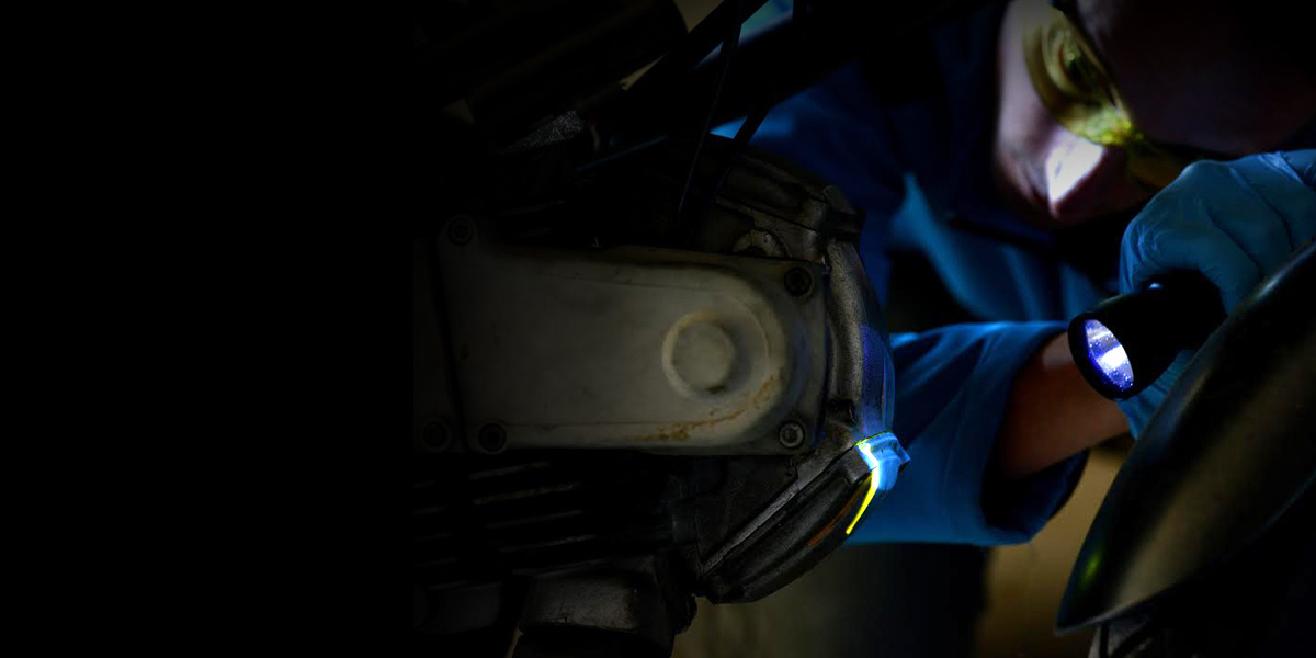 Traceurs UV pour huiles et carburants