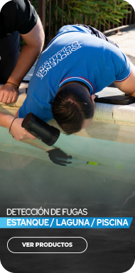 Búsqueda de fugas en piscinas y estanques