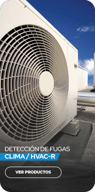 Búsqueda de fugas en sistemas de aire acondicionado