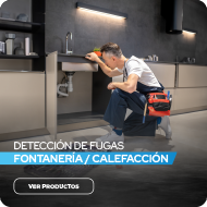 Búsqueda de fugas en fontanería y calefacción