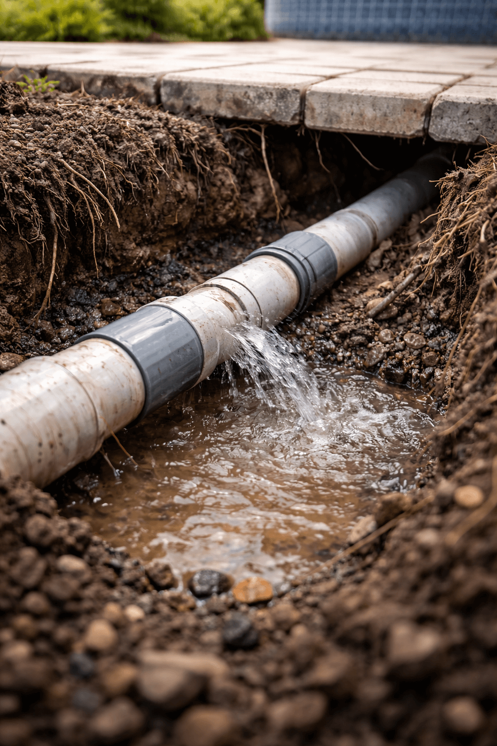 pool-leak-buried-pipe
