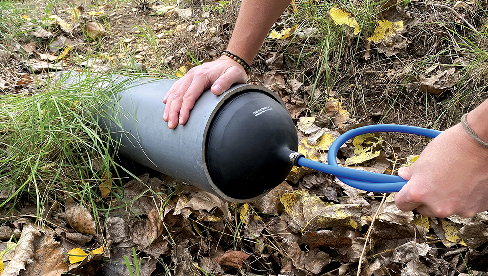 Absperrballon leicht zu bedienen effektiv eine Lösung zur Kontrolle des Wasserflusses in verschiedenen Umweltsituationen