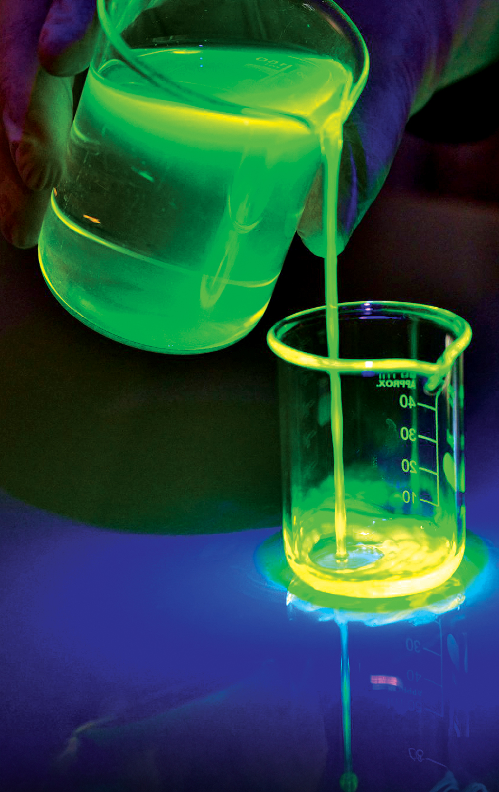 La fluoresceína, un elemento destacado de la fluorescencia.