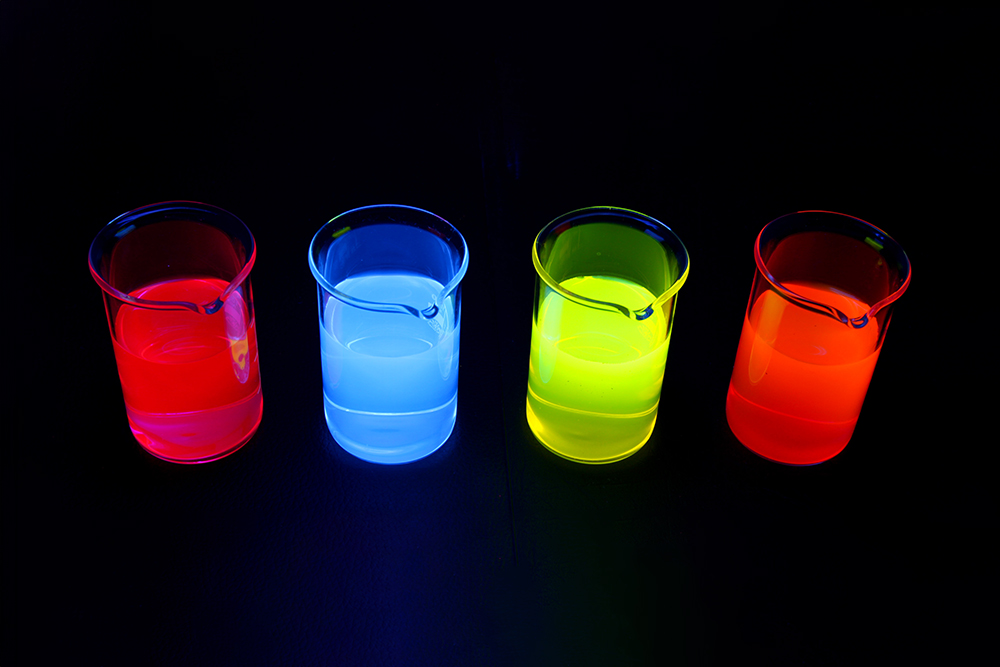 La fluorescencia ilumina la ciencia.