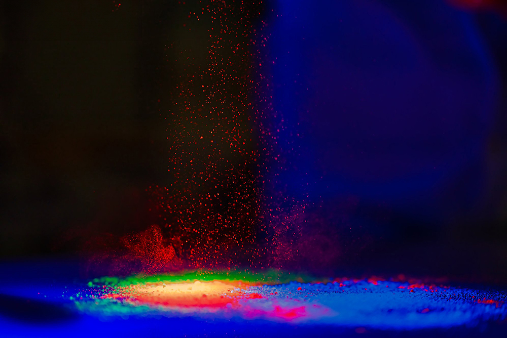 La polvora fluorescente de contraste, un indispensable Fluodust.