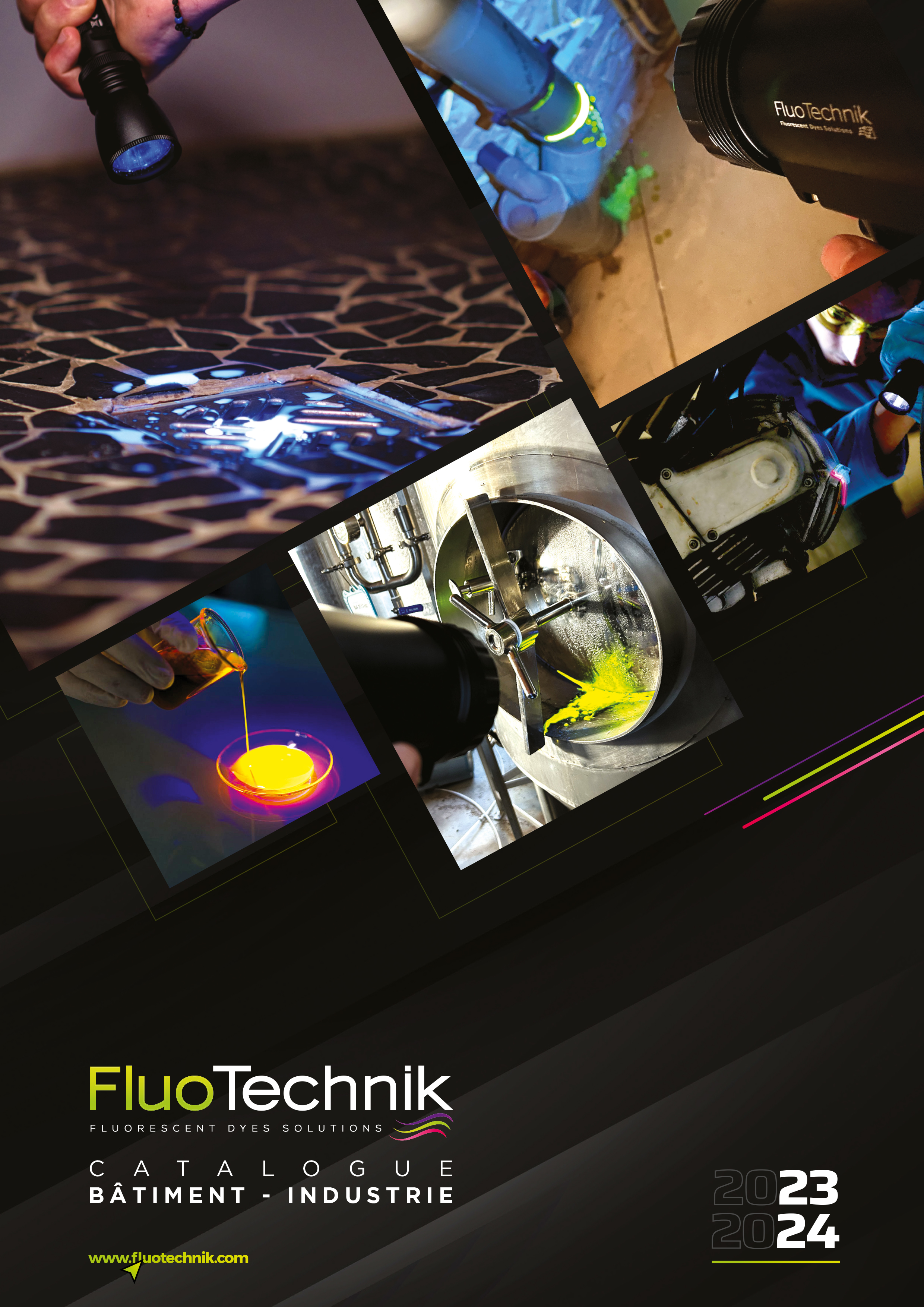 Soluciones de trazado y detección de fugas en entornos industriales Fluotechnik