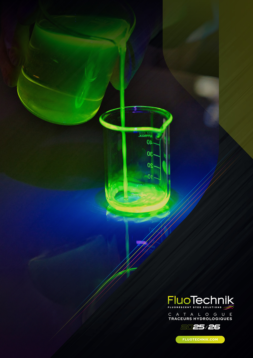 Catalogue des traceurs artificiels en hydrologie Fluotechnik